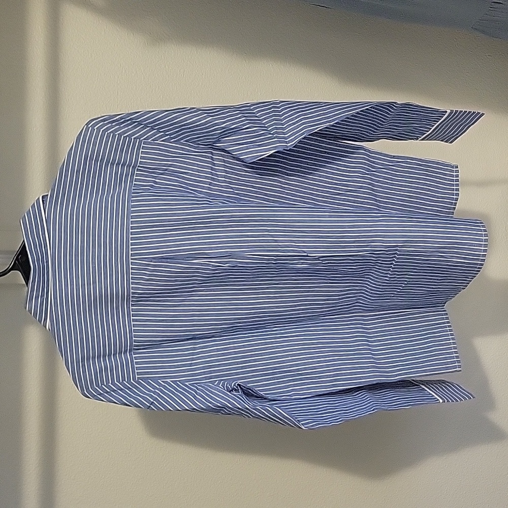 Sezane Maxence Pajama 100% Cotton Shirt Sz 10 - Picture 7 of 11